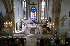 Feier der 1. Heiligen Kommunion in Sankt Crescentius (Foto: Karl-Franz Thiede)